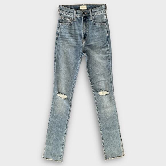 Favorite Daughter Valentina Super High Rise Tower Jean with Slit Size 23 - Picture 3 of 12